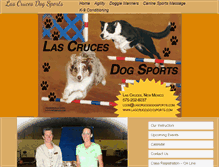 Tablet Screenshot of lascrucesdogsports.com